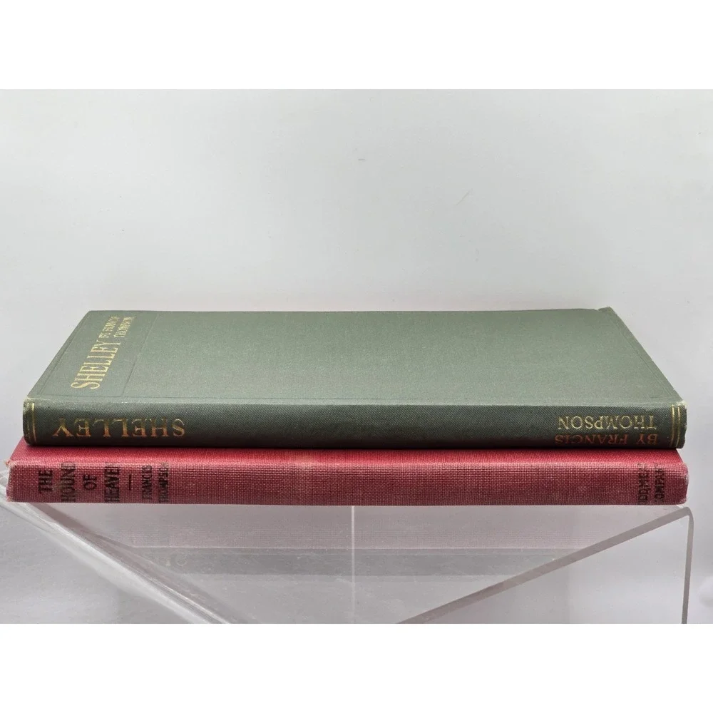 2 Lot - Author:‎ Francis Thompson - Books - Shelley & The Hound Of Heaven